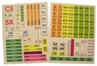 1971 442 DETAIL DECAL SET 1971 442 DETAIL DECAL SET