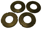 HOOD SIDE PILOT BUMPERS, SET, 1941 BUICK HOOD SIDE PILOT BUMPERS, SET, 1941 BUICK