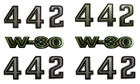 442 W-30 Emblem Set, 1970 Olds 442 W-30 442 W-30 Emblem Set, 1970 Olds 442 W-30