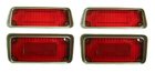 1971 Cutlass & 442 Tail Light Lens Set with Gaskets 1971 Cutlass & 442 Tail Light Lens Set with Gaskets