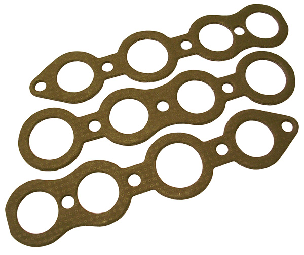 Intake and exhaust manifold gasket set, 1934-53 Buick 233, 248, 263 straight 8