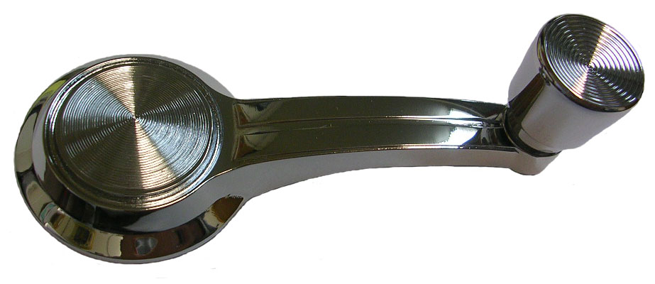 Window Crank Handle, Chrome knob, 1965-66 Cutlass, 442