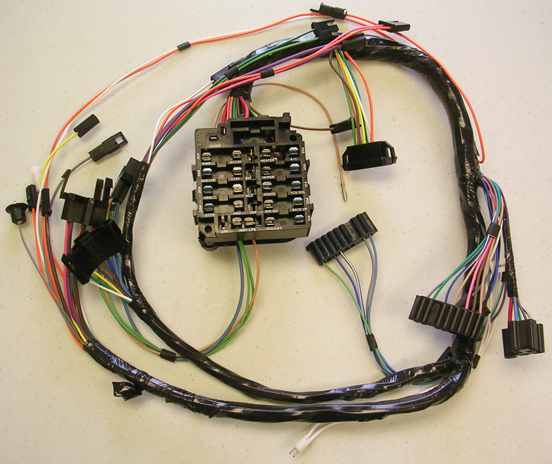 Dash Harness, 1968 Cutlass and 442 with automatic transmission, no Rally Pak