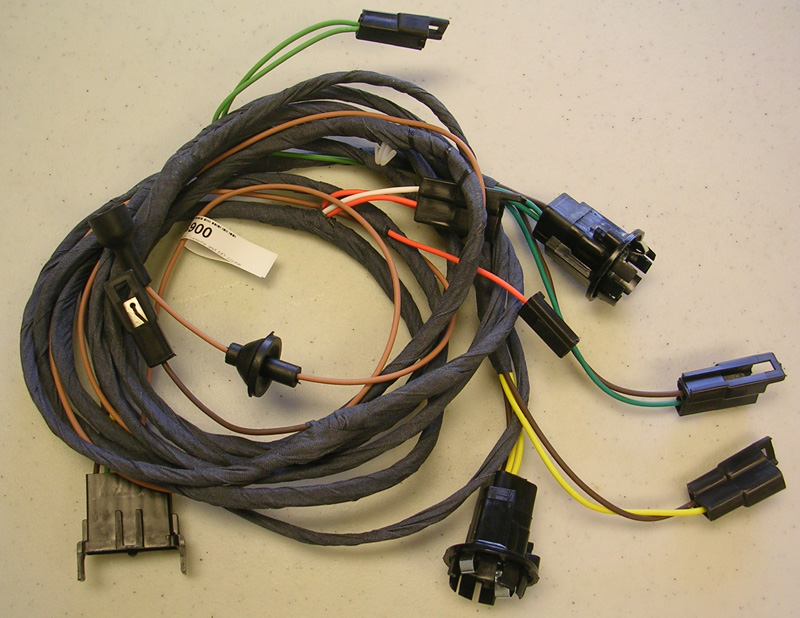 Rear Body Light Harness, 1967 Cutlass Supreme and 442 Coupes
