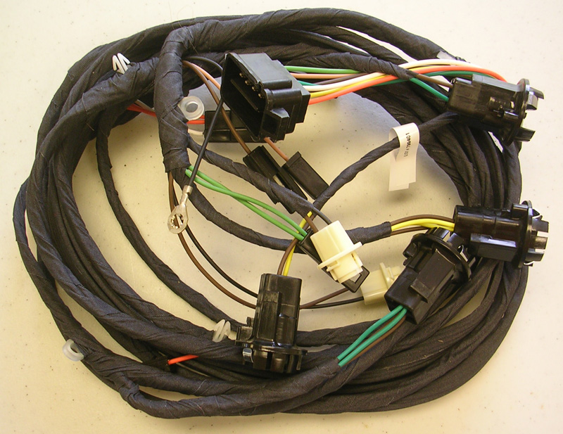 Rear Body Light Harness, 1968 Cutlass and 442 coupes
