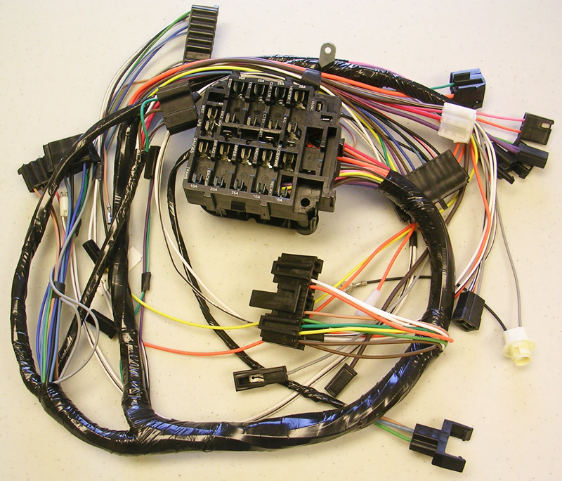 Dash harness, 1970 Cutlass and 442 with automatic transmission, no Rally Pak gauges