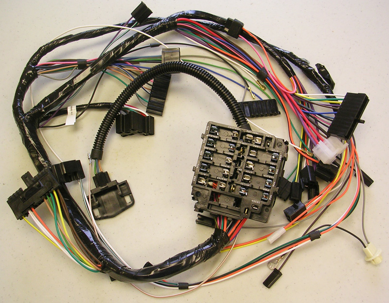 Dash harness, 1972 Cutlass and 442 with automatic transmission, without Rally Pak