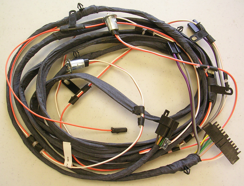 Intermediate body harness, 1970-72 Cutlass Supreme and 442 convertible