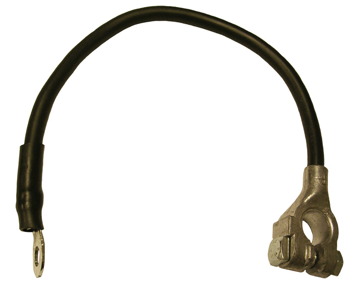 Positive Battery Cable, battery to junction block, 1955 Oldsmobile without A/C