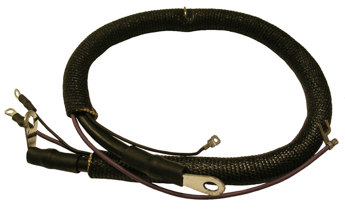 Positive Battery Cable,  junction block to starter, 1954 Oldsmobile