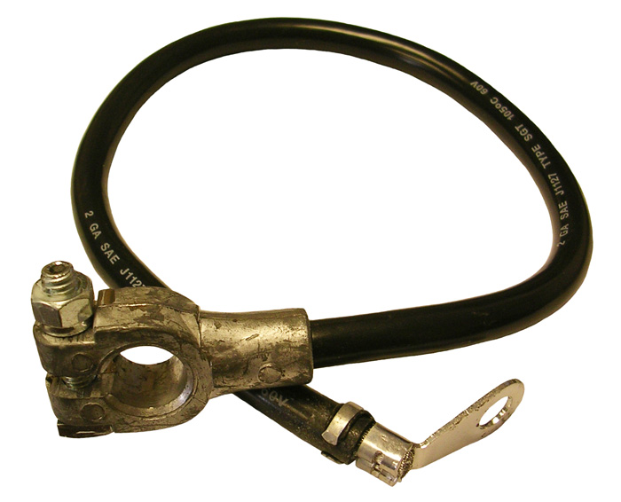 Negative Battery Cable, 1954-56 Buick, 1958-60 Buick, 1962 LeSabre, Invicta and Electra