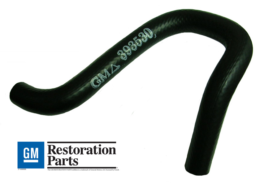 Molded Heater Hose, block to heater, 1966-67 442
