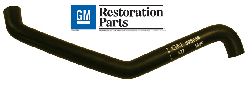 Upper Radiator Hose, 1966-67 Olds Toronado with 4 row radiator
