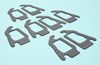 Exhaust Manifold Gasket Set, 1964-67 Buick 300 and 340 V8