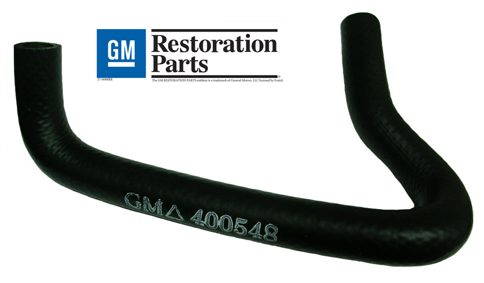 Molded Heater Hose, 1968-72 Cutlass and 442 350 V8 without air conditioning