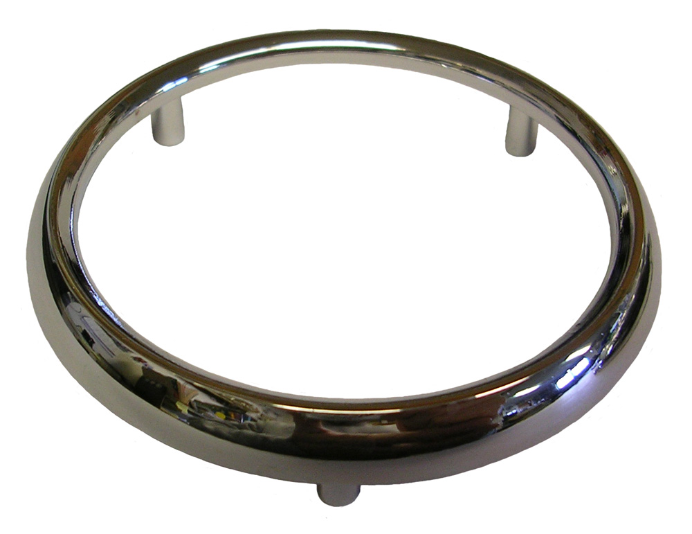 Roof Panel Emblem Chrome Bezel, 1952-53 Oldsmobile 98 Holiday coupe