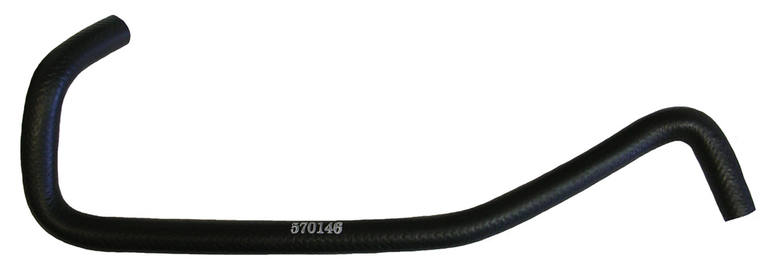 Molded Heater Hose, pump to heater, 1957-58 Oldsmobile