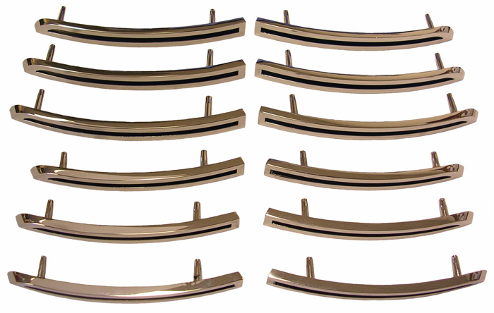 Front Fender Chevron Molding Set, 1959 Super 88 and 98