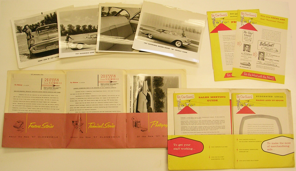 1957 Oldsmobile Press Release Kit
