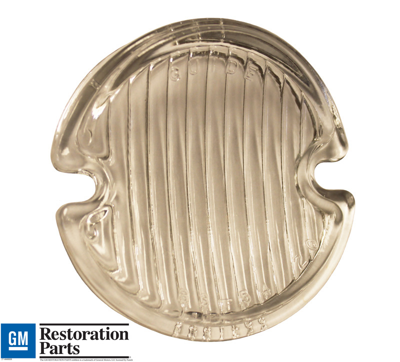 Glass Back Up Light Lens, 1954-55 Oldsmobile, 1958 Chevrolet
