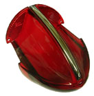 Tail Light Lens with Chrome Molding, 1956 Oldsmobile 98 Tail Light Lens with Chrome Molding, 1956 Oldsmobile 98