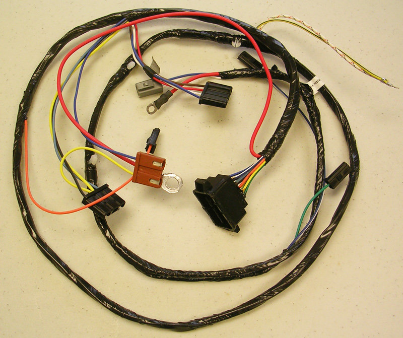 Engine Main and Dash Rear Harness, 1966 Cutlass and 442 without Rallye Pac