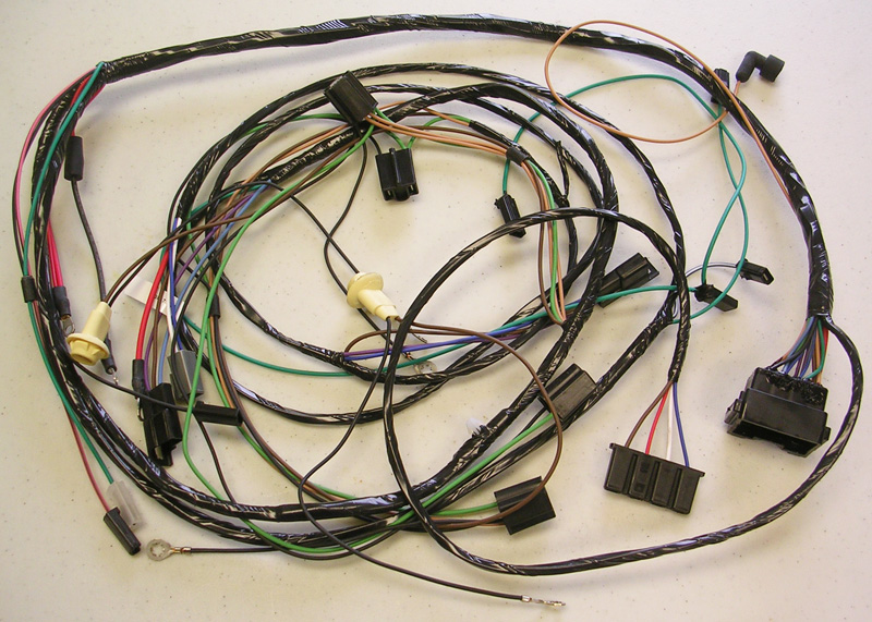 Front Light and Engine Harness, 1968 Cutlass and 442 without air conditioning
