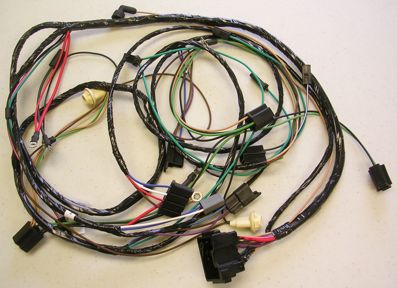 Front Light and Engine Harness, 1968 Cutlass and 442 with air conditioning