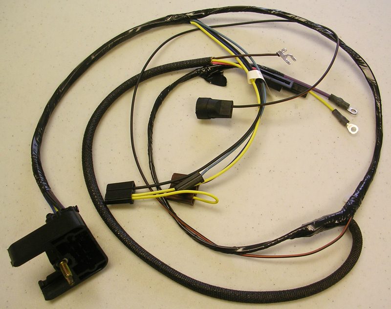 Engine Main and Dash Rear Harness, 1968-69 Cutlass and 442 with Rallye Pac and UHV Ignition