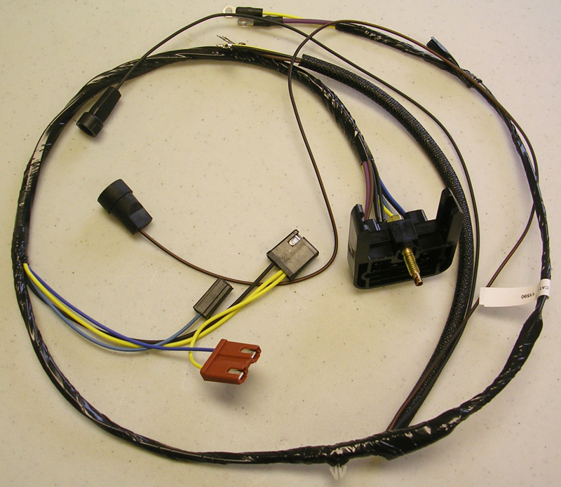Engine Main and Dash Rear Harness, 1968-69 Cutlass and 442 with Rallye Pac