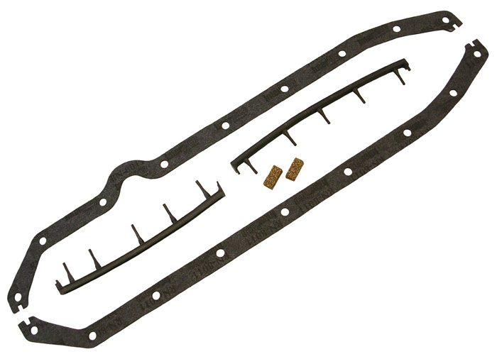 Oil Pan Gasket Set, 1959-62 Oldsmobile 371, 394 V8