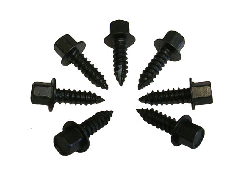 Heater Cable Screw Set, 6 pieces, 1964-72 Cutlass and 442