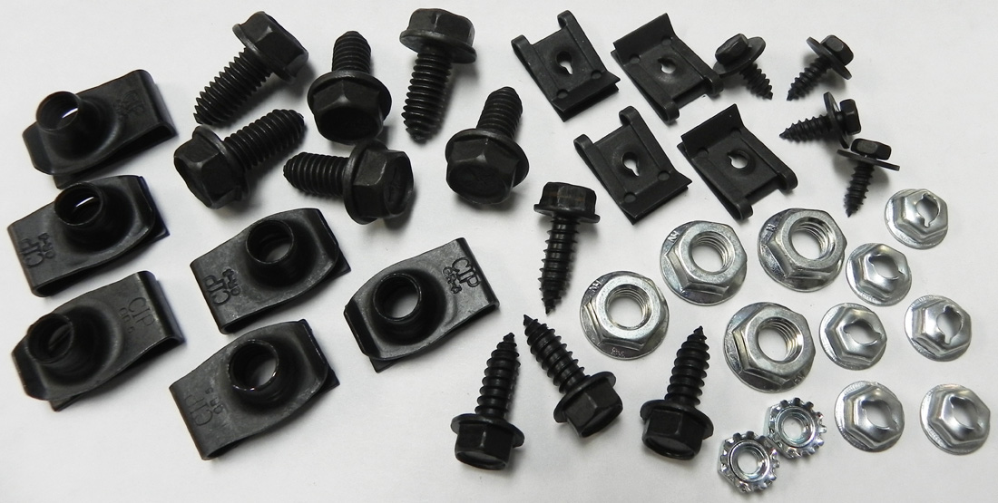 1966 Cutlass/442 Grille Mounting Hardware Kit