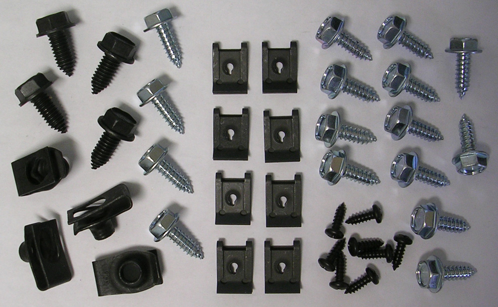 Headlight Housing Mounting Hardware Kit, 1968 Cutlass, 442