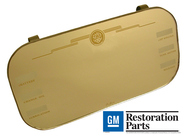 Visor Vanity Mirror, 1939-60 Oldsmobile