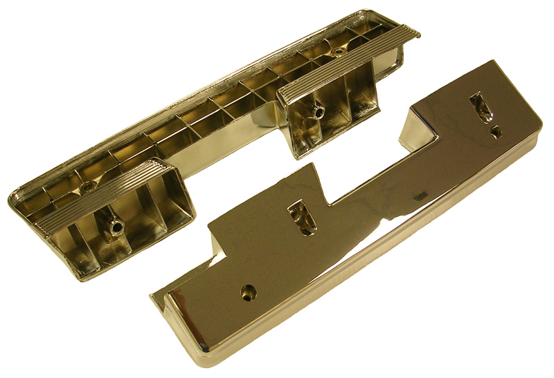 Chrome Arm Rest Bases, 1964 Olds Cutlass and 442 Holiday Coupes and convertibles