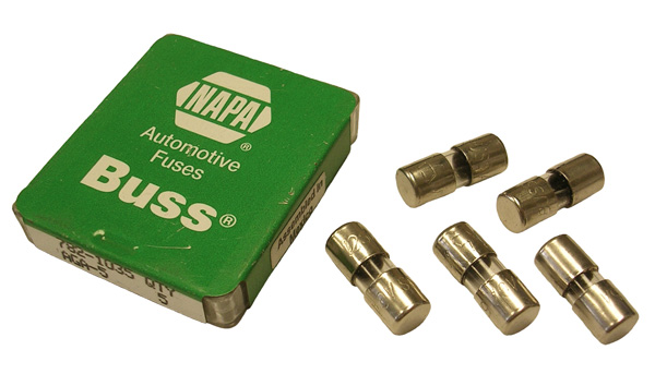 AGA-5 5 AMP FUSES, BOX OF 5