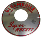Aluminum Air Cleaner Top Plate, 'Super Rocket' 1965-67 Olds