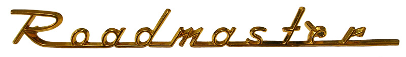 1955 Buick 'Roadmaster' Grille Script