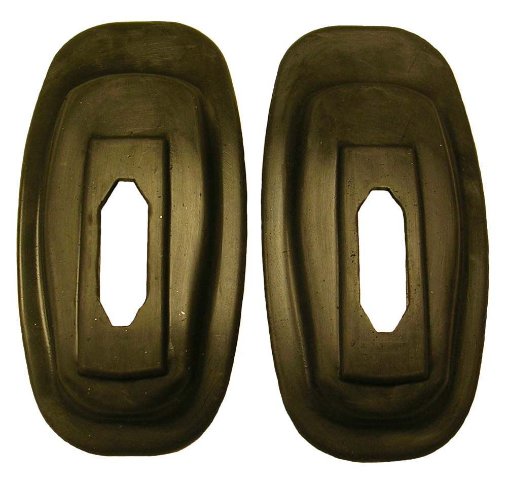 Front Bumper Bar Grommets, pair, 1939-41 Buick
