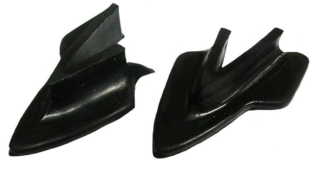 Front Bumper Fillers, 1967 Oldsmobile F-85-Cutlass-442