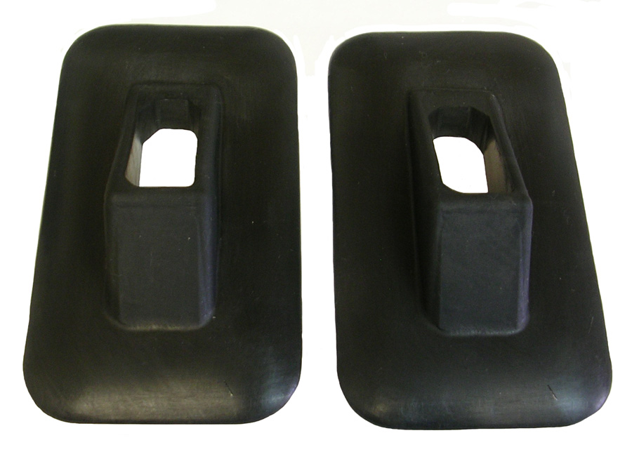 Rear Bumper Bar Grommets, pair, 1940 Oldsmobile 60 series