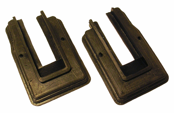 Body pillar sealing strips, pair, 1962-63 F-85 and Cutlass Holiday coupe