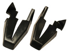 Rear Door Body Pillar Seals, pair, 1965-68 Oldsmobile, Buick and Cadillac four door hardtops