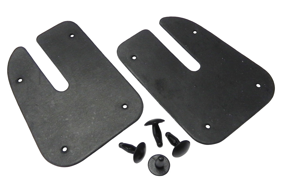 Front Door Body Pillar Sealing Strips, pair, 1961-64 Oldsmobile, Buick and Cadillac four door hardtops