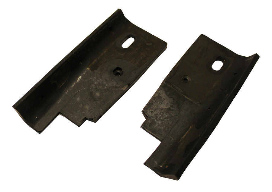 Rear Door Body Pillar Sealing Strips, pair, 1958 Oldsmobile and Buick four door hardtops and hardtop station wagons
