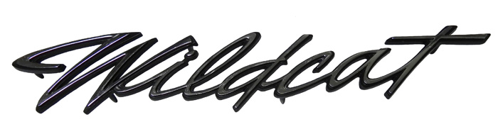 Front Fender Emblem, 1969 Buick Wildcat