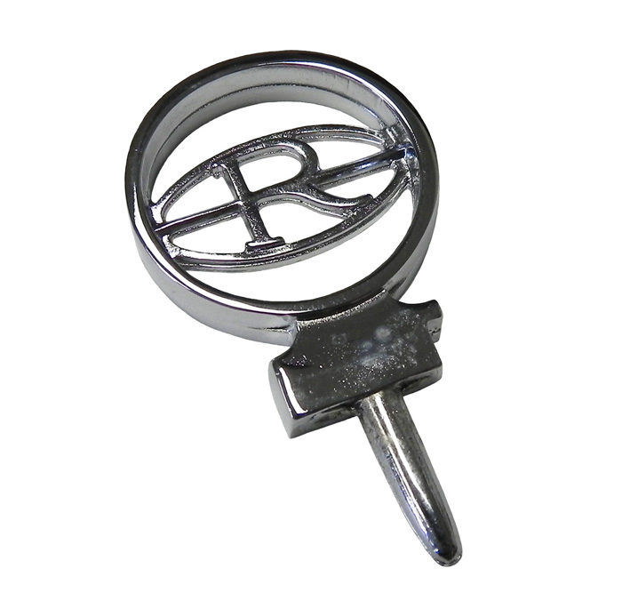 Chrome Hood 'R' Emblem, 1964-65 Buick Riviera