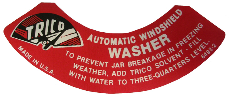 Trico Windshield Washer Jar Lid, 1941-49 Cadillac
