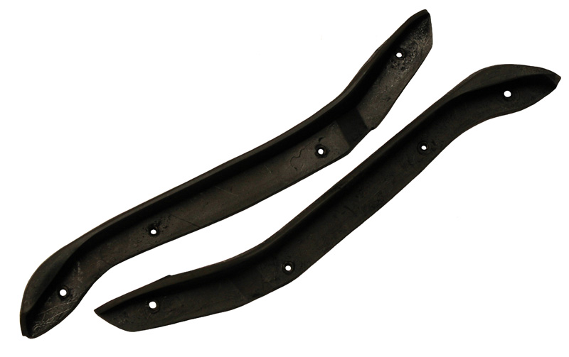 Cowl Drain Gutters, pair, 1959-60 Oldsmobile, Buick, 1959-65 Cadillac